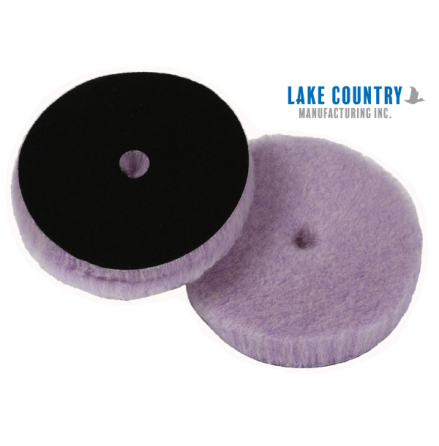 LC Purple Foamed Wool Pad 6&quot;